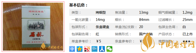 石林白多少钱一包 石林白官方价格及口感分析！