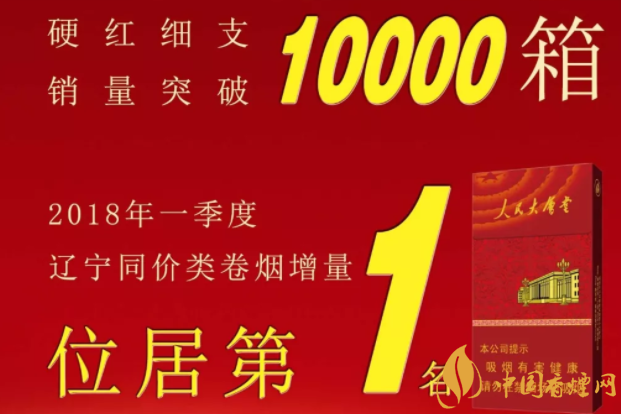 人民大会堂(硬红细支)香烟价格160元 硬红细支升级(细支典藏版)上市