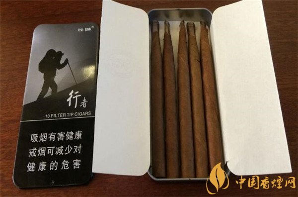 长城雪茄烟(行者)价格表图 长城行者雪茄多少钱