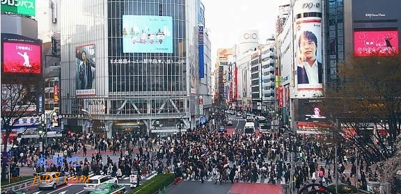 日本京都路上禁烟 中韩烟民游客无视标识