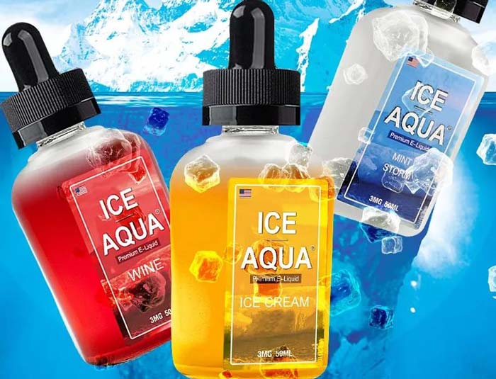 ICE AQUA深海冰泉香蕉冰淇淋烟油评测